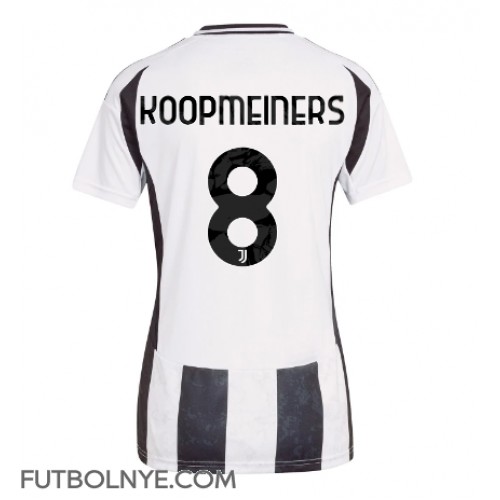 Camiseta Juventus Teun Koopmeiners #8 Primera Equipación para mujer 2024-25 manga corta